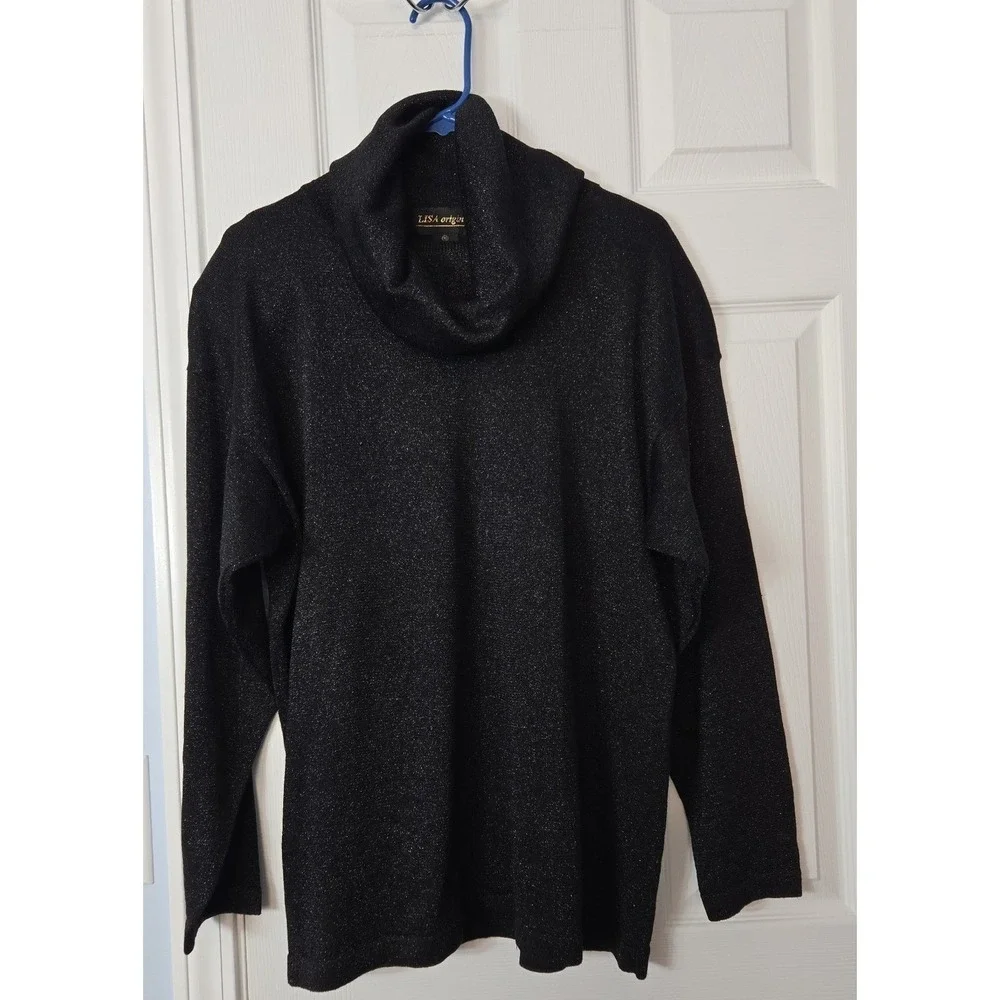 Lisa‎ Originals Womans Long Sleeve Turtlneck Sweater Size Medium